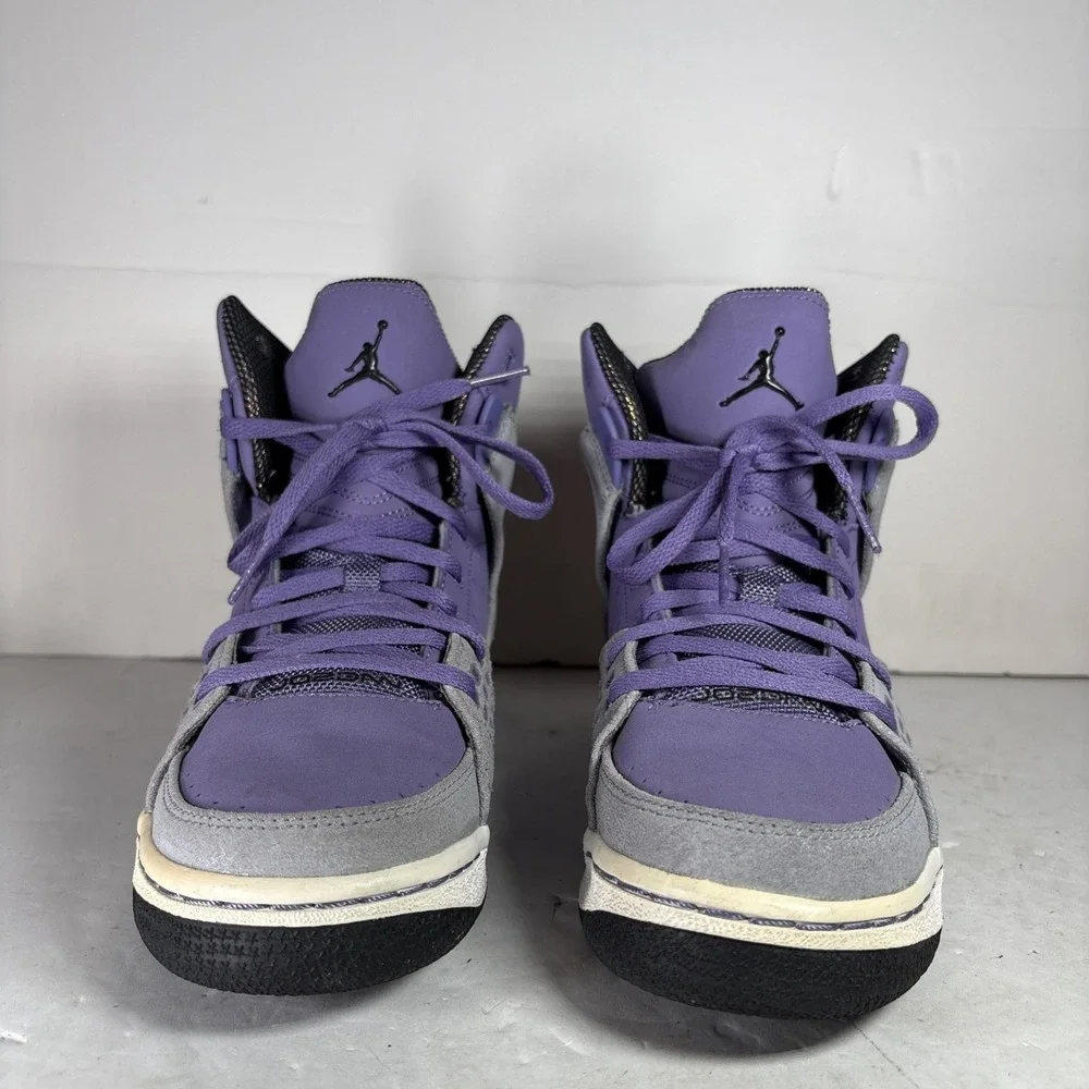 Size 6Y Nike Air Jordan SC-1 GS Stealth‎ / Purple Sneakers 439655 008
